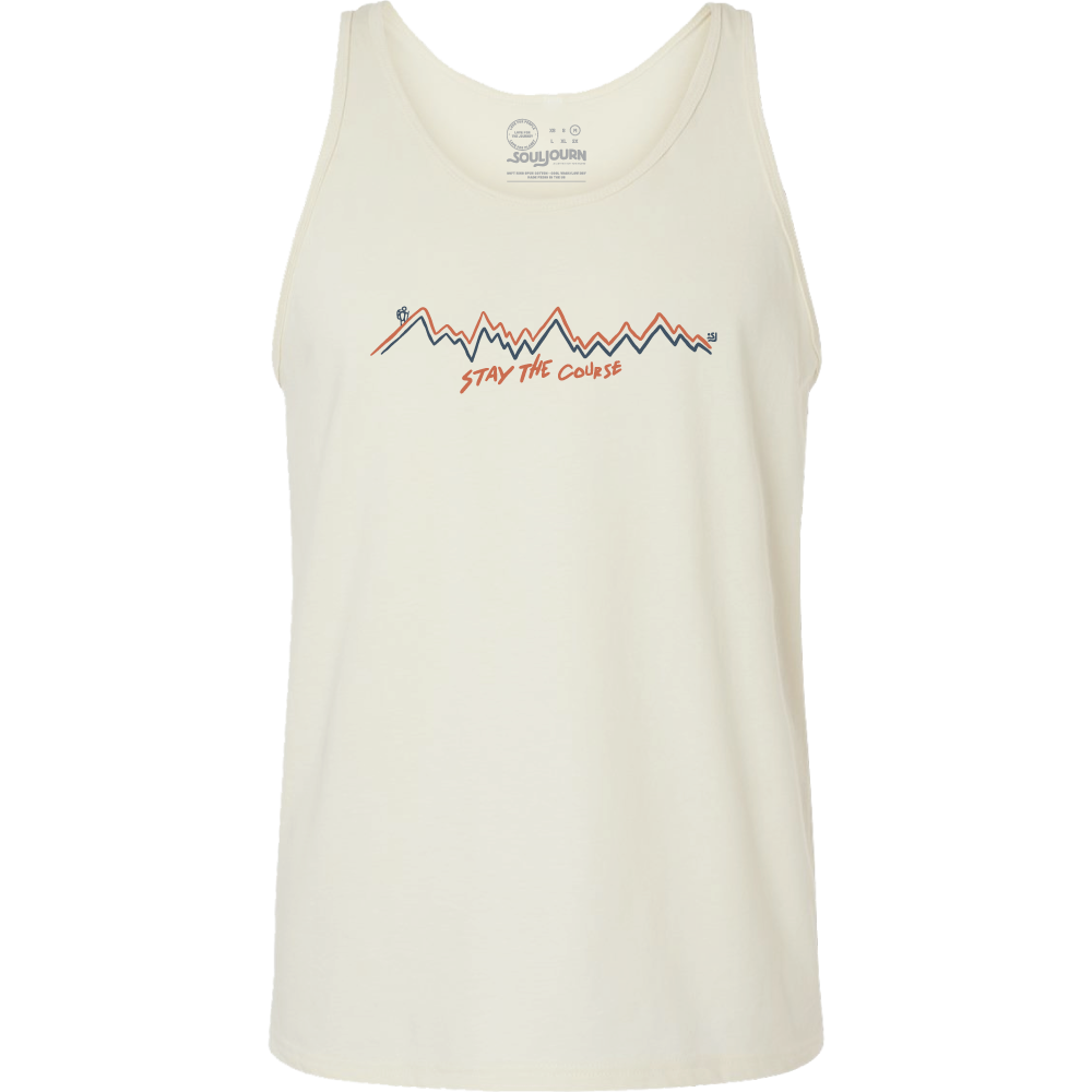 Stay The Course Tank / Heather Dust