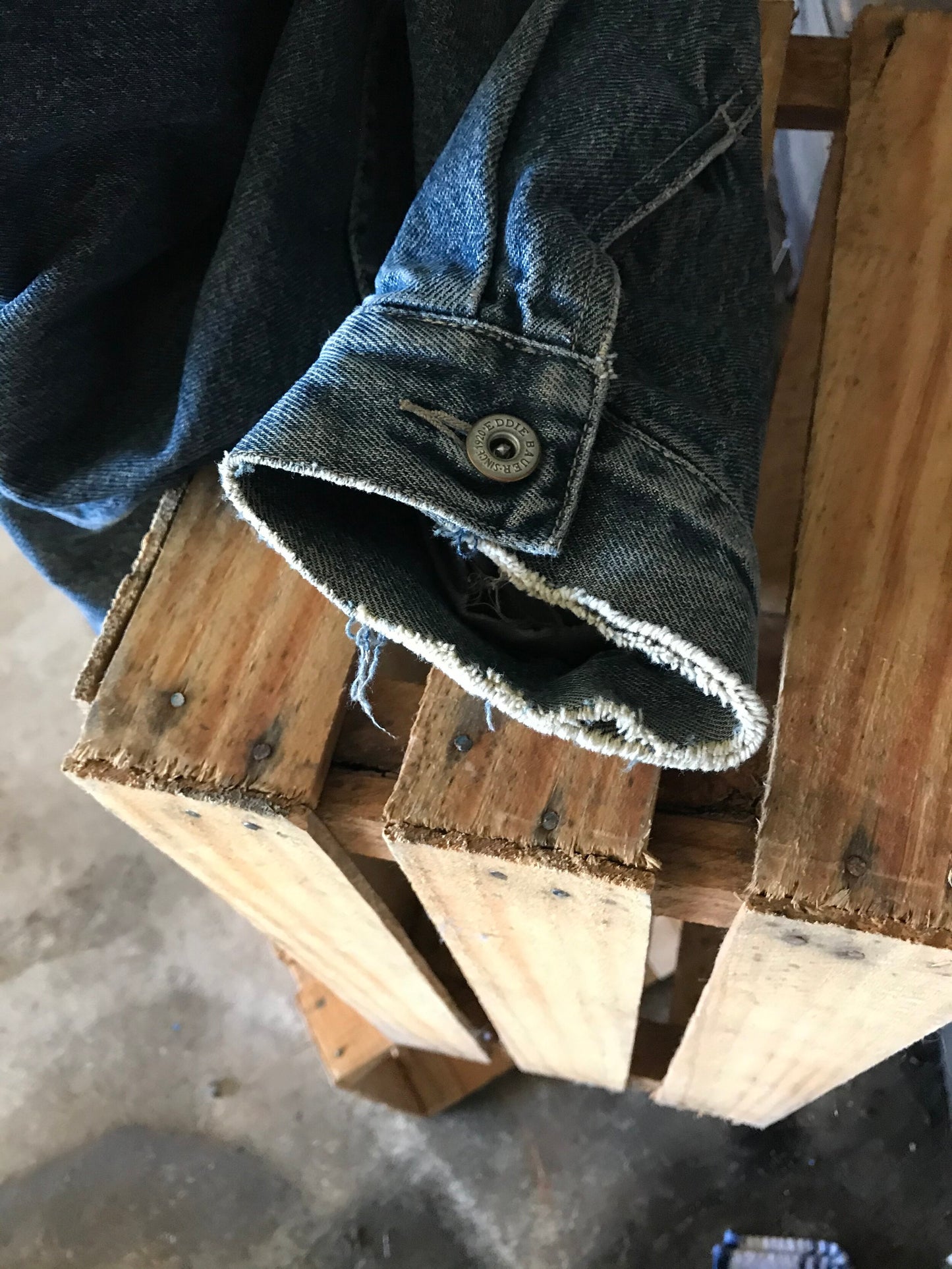 Eddie Bauer Vintage Jean Jacket- 2XL