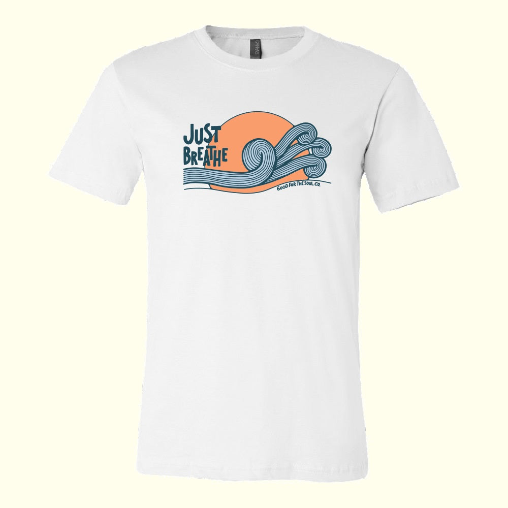 Just Breathe // Solid White