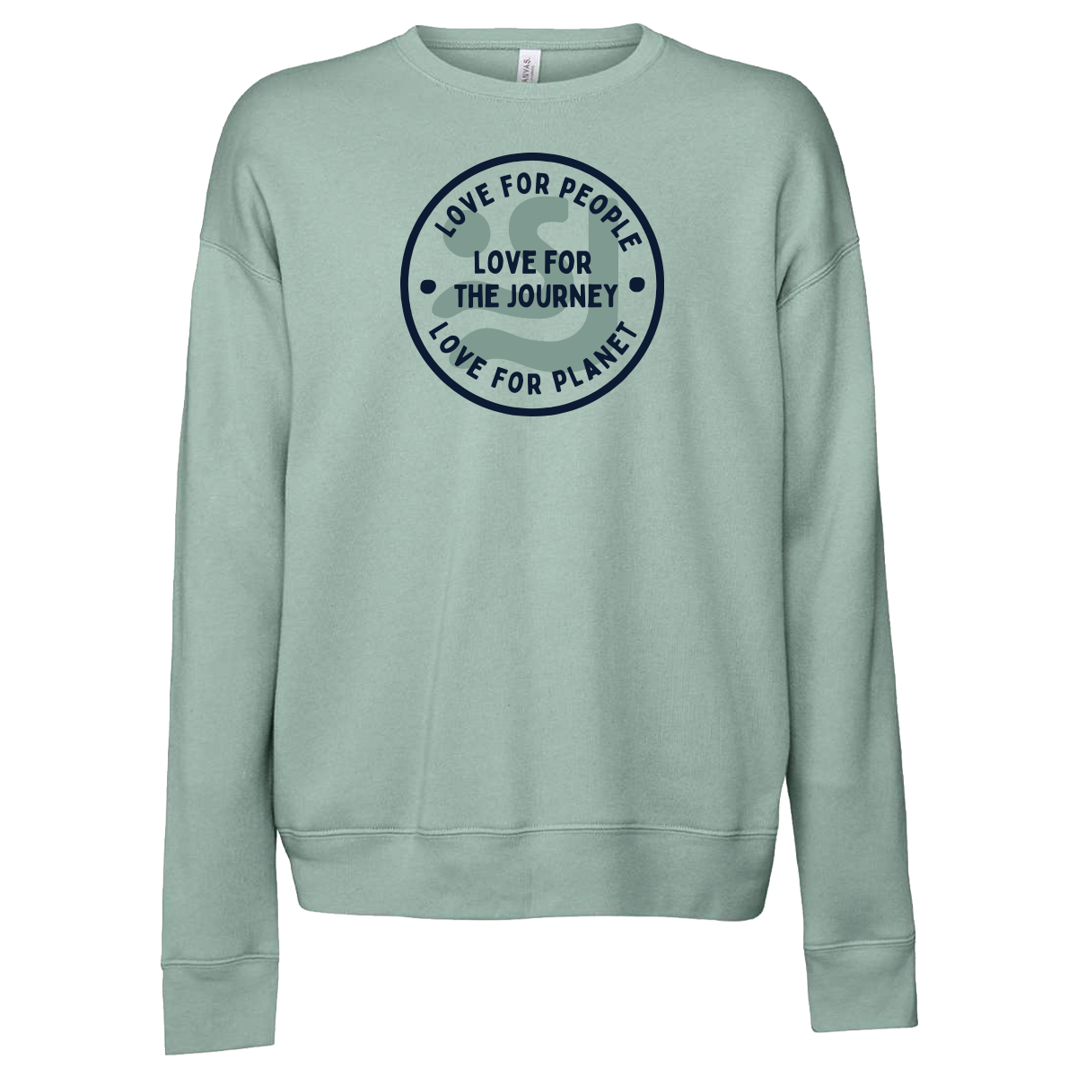 Lovers Sweatshirt / Dusty Blue