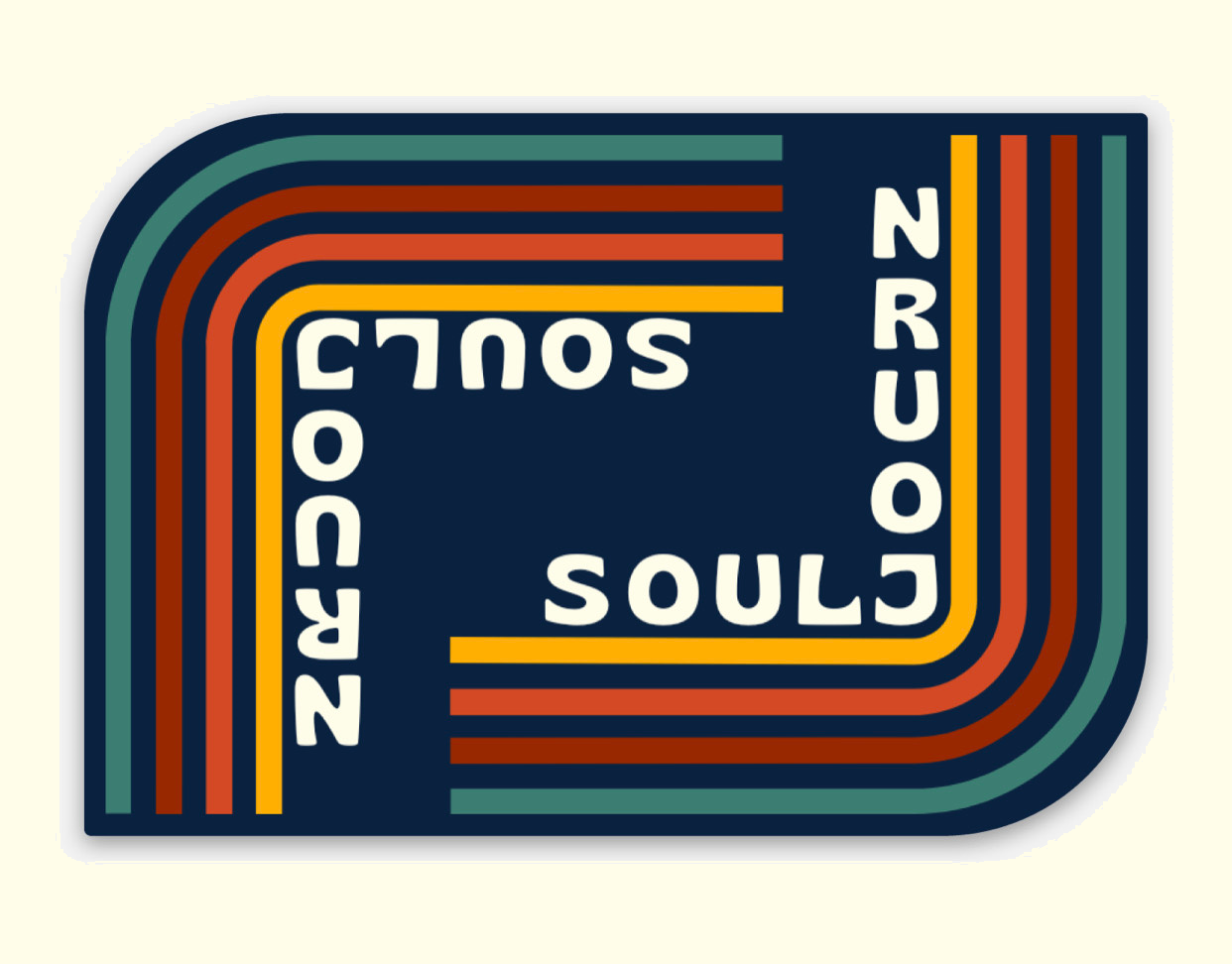 Retro Journey / Sticker