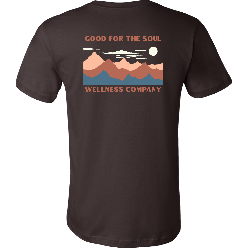 Majestic Mountains // Dark Brown