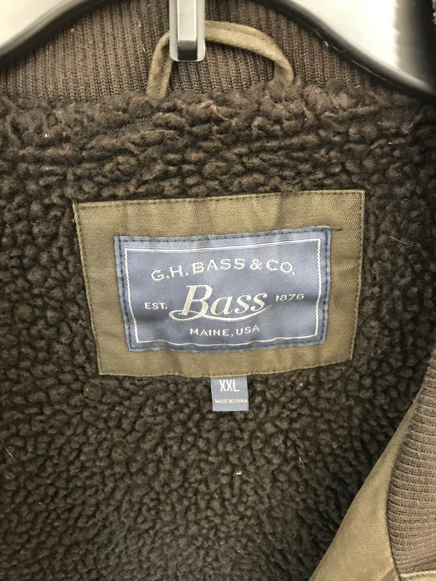 G.H. Bass & CO. Button/Zip Jacket- 2XL