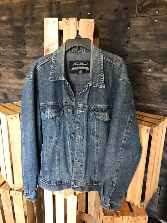 Eddie Bauer Vintage Jean Jacket- 2XL