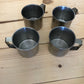 Lightweight Aluminum Coffee Mugs- Set of 4
