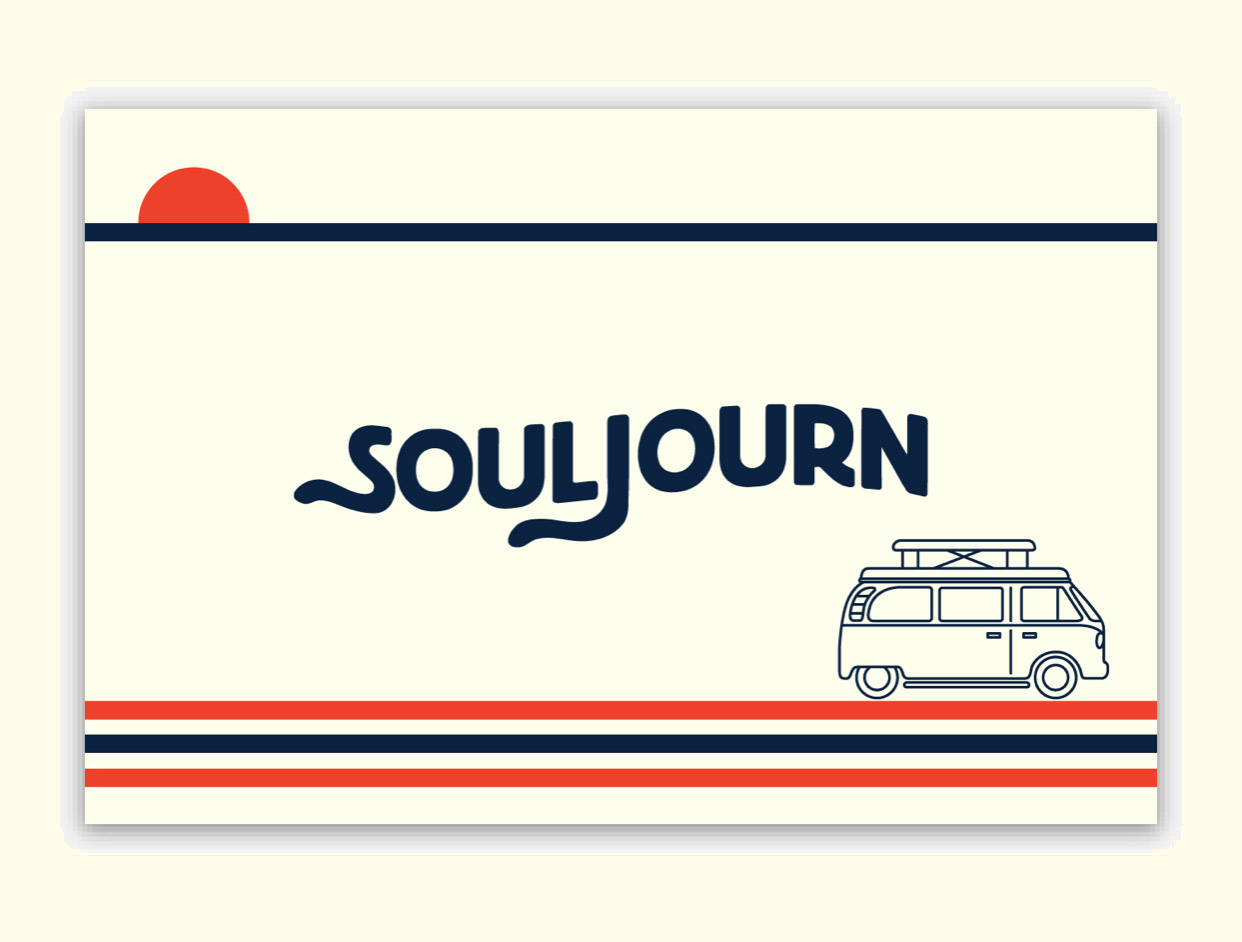 SOULJOURN Flag with Van / Sticker