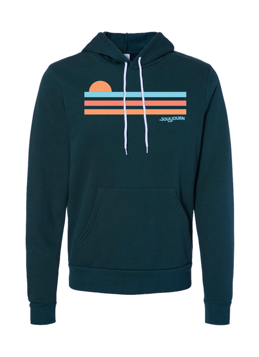 Cool Riser Hoodie / Atlantic